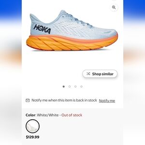 Hoka Clifton 8 Women's Running Shoes Size 8